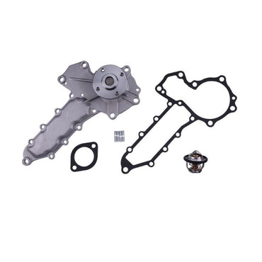 Water Pump & Thermostat with Gasket 15521-73035 16221-73270 19434-73014 suitable for Kubota Engine V2203 Excavator KX121-2 KX161-2