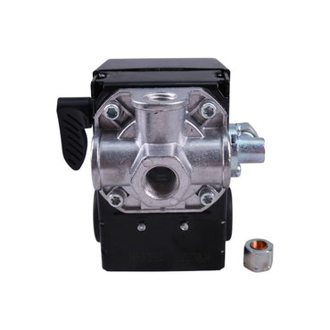 1/4" 147-175 Psi 4 Port Pressure Switch 23474653-A fits Ingersoll Rand Air Compressor 2340L5 2340N5 TS4L5 TS51