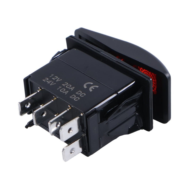 12V 20A 5 Pin Rocker Switch 308-1062 03081062 fits Onan Cummins Gasoline Genset