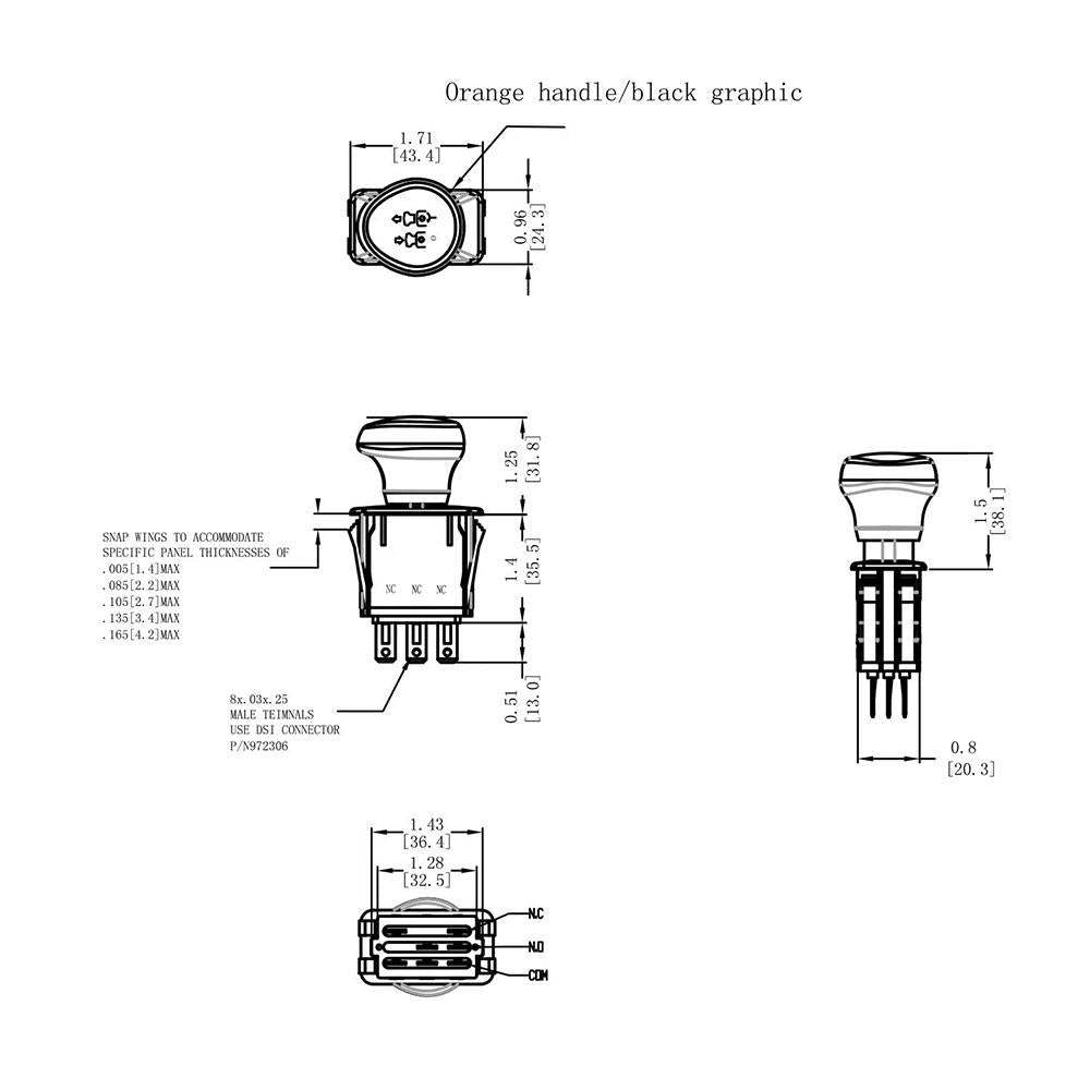 Blade Clutch PTO Switch 430-180 12762 6201-308 suitable for Cub Cadete MTD Rotary Delta Stens GT2186 GT2521 GT2523 GT2544 GT2550 GT2554 LT2138 LT2180 Z42 Z48 Z48L Z54 Z54L