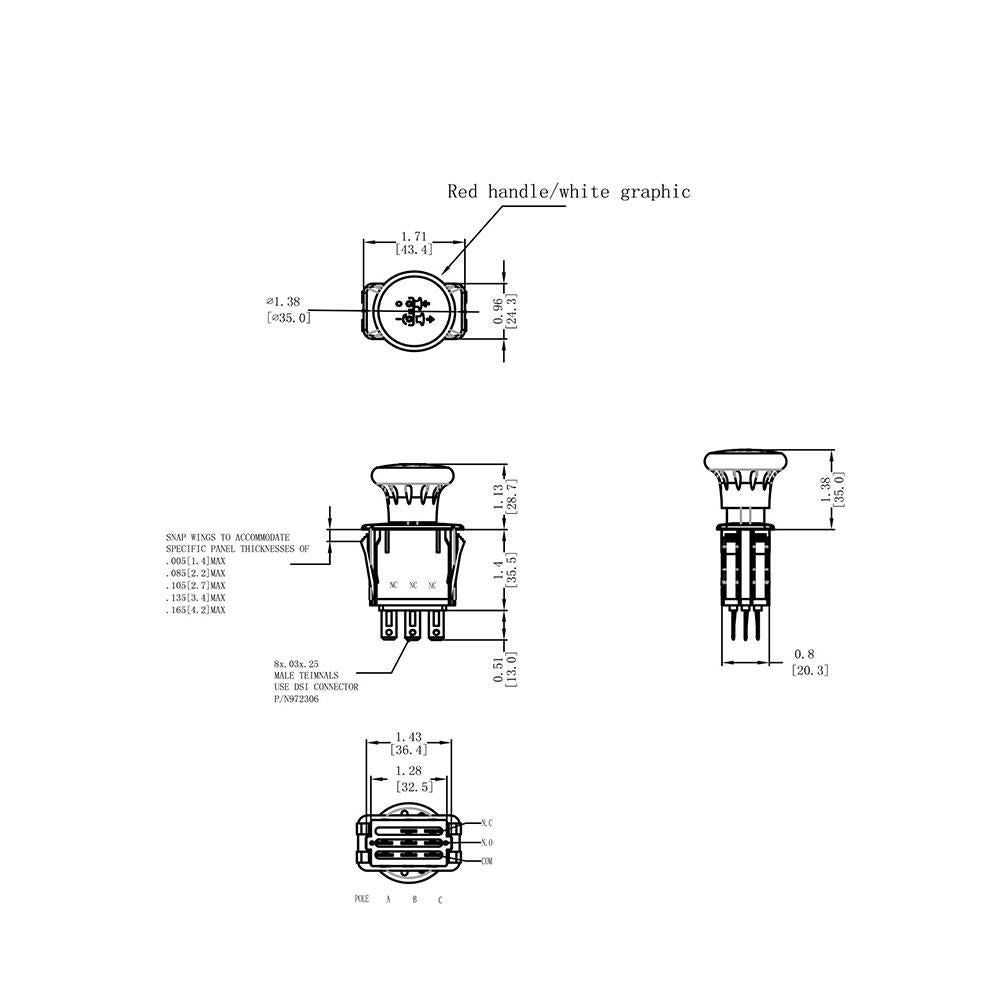 Blade Clutch PTO Switch 771476 776476 compatible with Hustler Super Z 52" 60" 72" 2002-2007 ZR7 Mini Z X One Z4 FasTrak Raptor Sport TrimStar Z Series