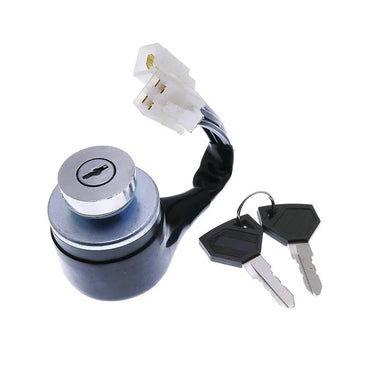 Ignition Switch 194215-52110 fits Yanmar Tractor FX20 FX24D FX28 FX32D FX42 Hyundai Skid Steer Loader HSL610 HSL810