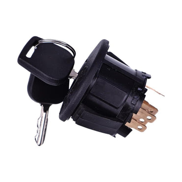 Ignition Switch With 2 Keys 725-12066 925-12066 fits Cub Cadet ZT1-42 ZT2-54 ZTX6-60 MTD Z530 Z550 Z5450 Troy Bilt Z42 Z54 Z50 54XP Mower