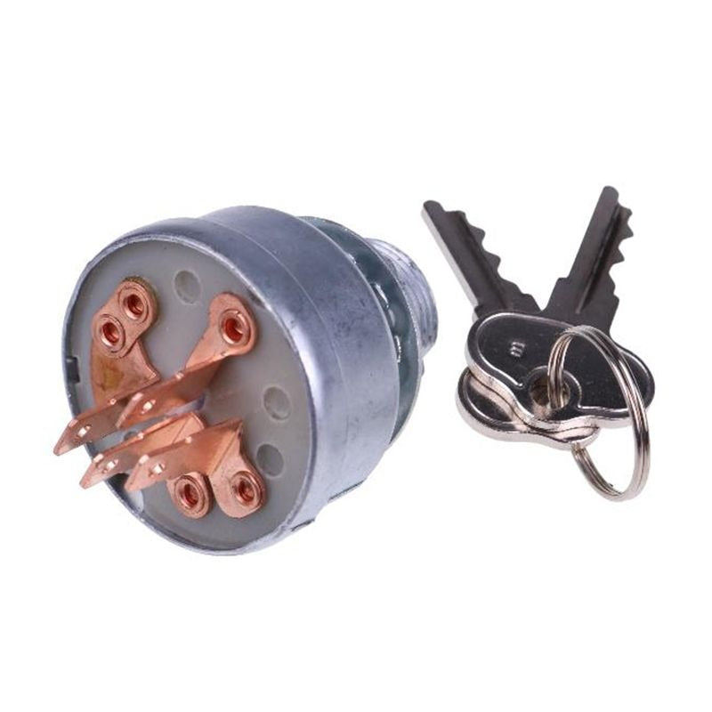 Ignition Switch With Keys 103208801 fits Club Car Golf Buggy Cart Bobcat 2200 2200S 2300 New Holland 125UV 120UV