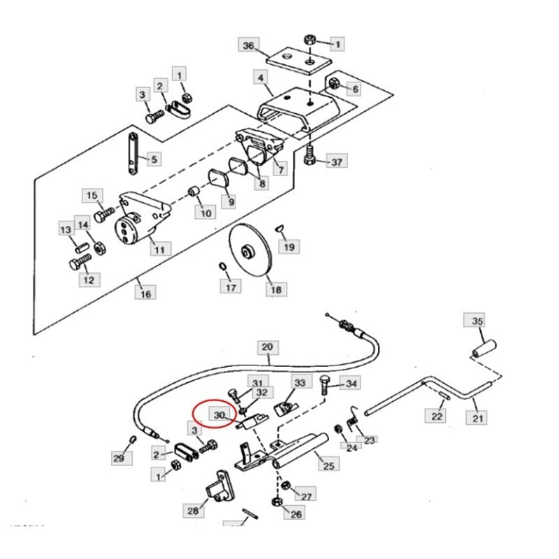 Interlock Switch AM108483 compatible with John Deere Tractor 2V78C 325 335 345 355D FD611V FH531V FH601V GX325 GX335 GX355