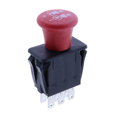 PTO Switch compatible with Dixie Chopper 500016 Jacobsen 2721505 Bobcat Stens. 430-528-8 Terminals