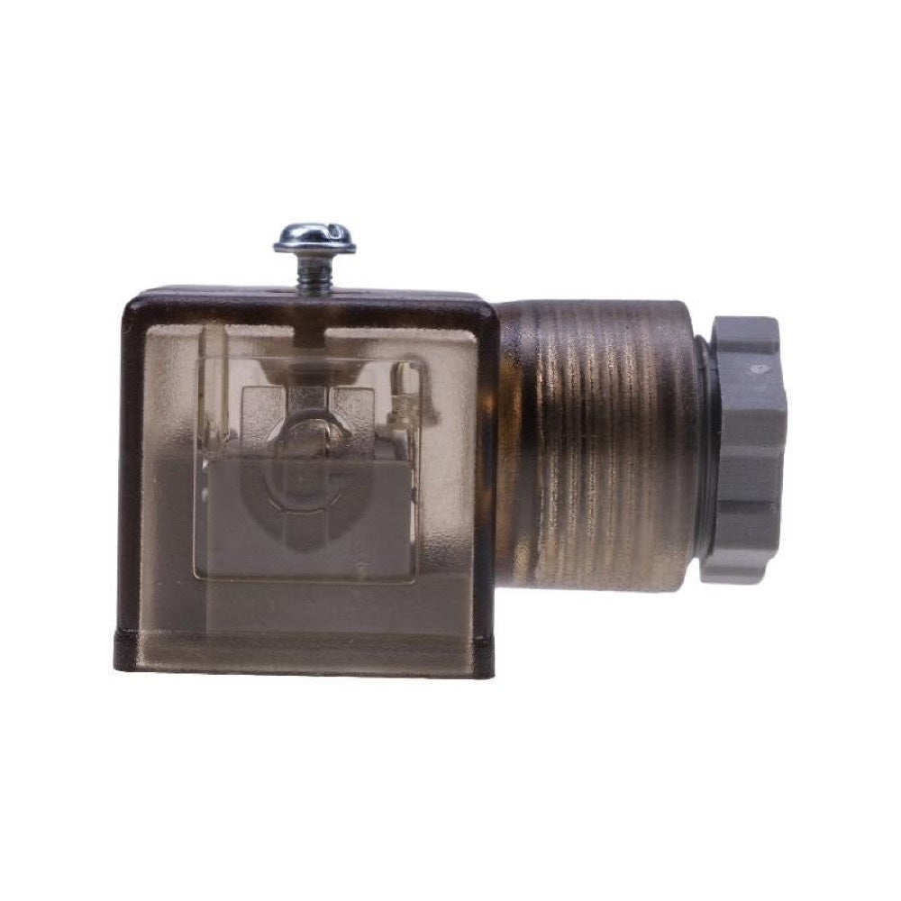 10 Pieces Din 43650-A PG11 Solenoid Coil Connector Socket With Led 24V Dc 24 Pole