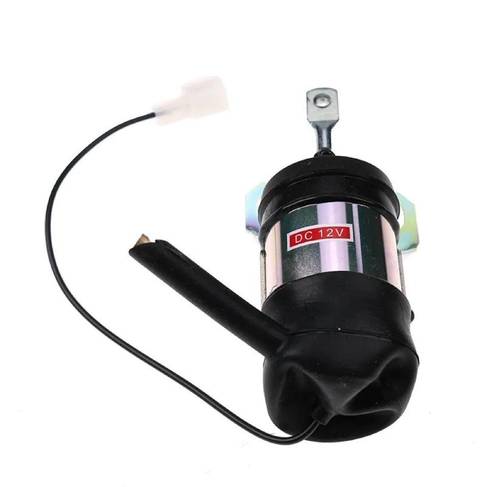 12 V Fuel Shut Off Solenoid 6655120 suitable for Bobcat B300 BL370 BL470 BL475 BL570 BL575 231
