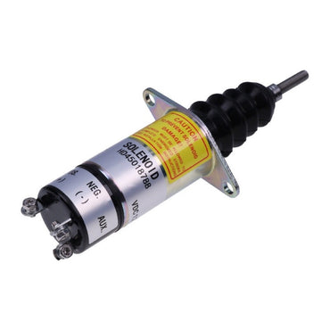 12V 3 Terminals Stop Solenoid Valve 307-2758 fits Onan Engine P216G P218G P220G P224G OL16 OL18 OL20 LX720 LX770 LX790 LX990