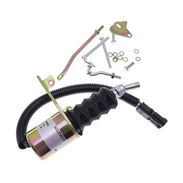 12V Fuel Shutdown Kit 3740055 for use with Deutz Engine F3L912 JLG Boom Lift 80HX 86HX 40H+6 60H+6 80HX+6