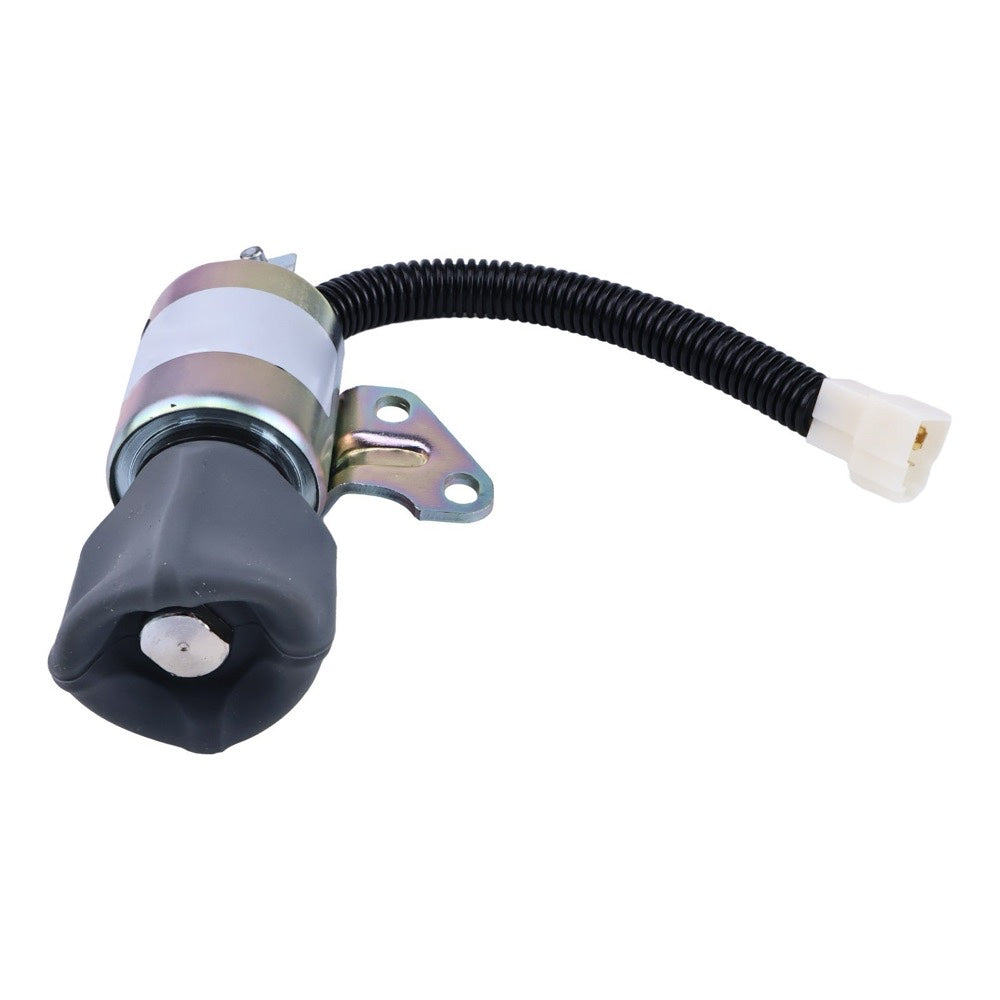 12V Fuel Shutoff Solenoid 7000782 fits Bobcat Excavator 418 E08 E10 E10z E17 E17z E19 E20 E20z
