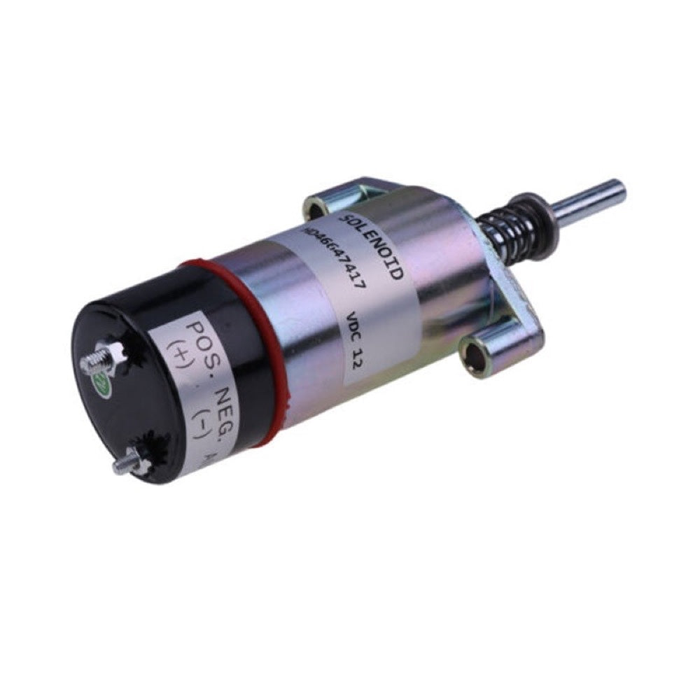 12V Shutoff Solenoid 125-5773 compatible with Caterpillar CAT Engine 3204 3304 3304B 3306 3306B 3306C 3406B 3406C