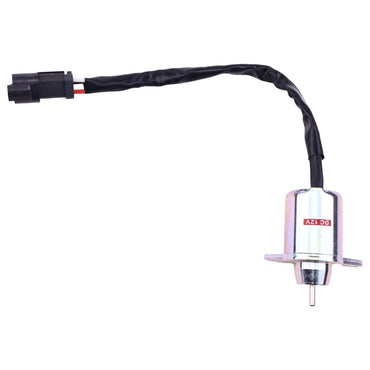 12V Stop Solenoid 129486-77952 129486-77954 compatible with Yanmar Engine 3TNE72 3TNA72 4TNE84 4TNE88 Tractor 366 374 388 395 482 484
