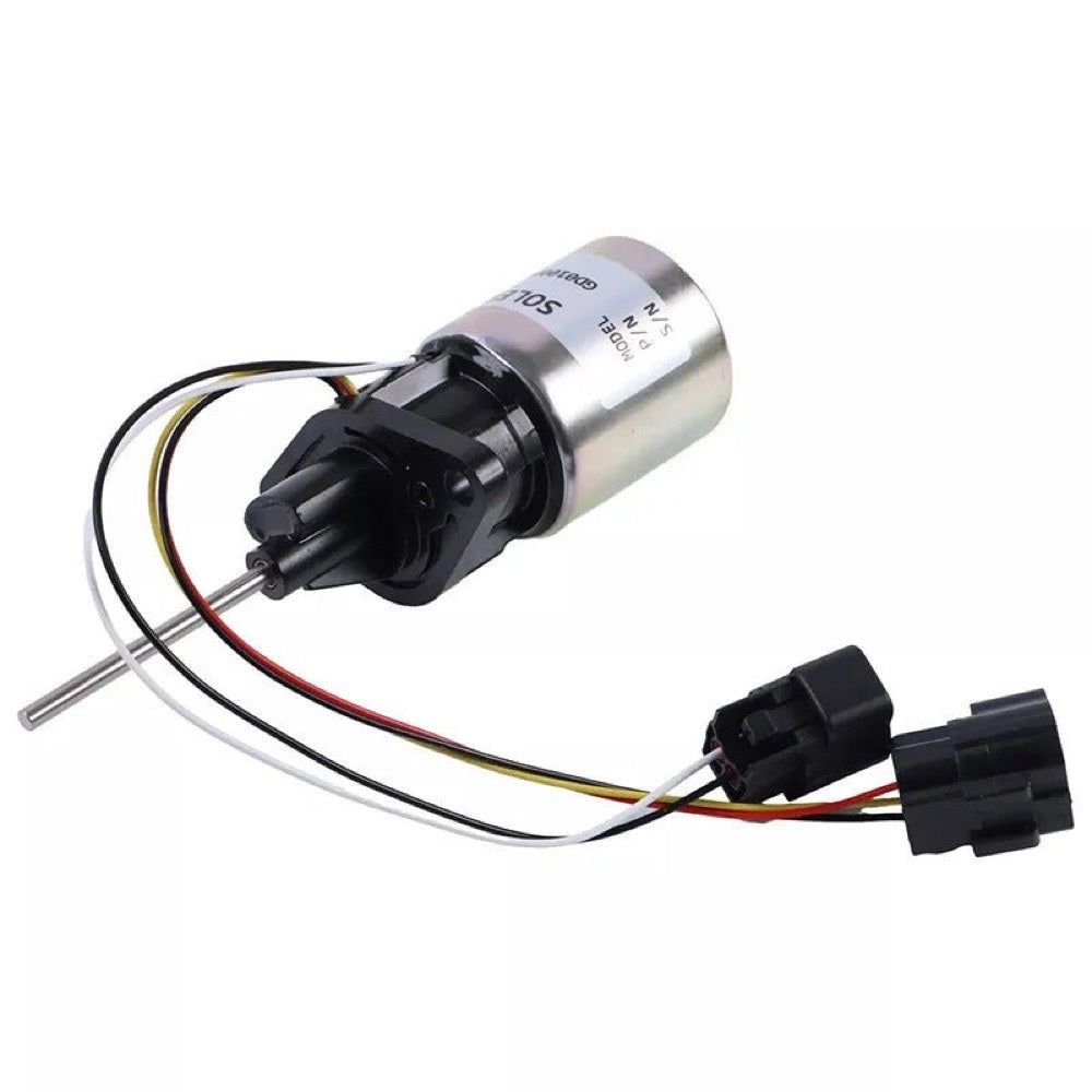12V Stop Solenoid E5800-60011 suitable for Kioti Engine 3A139LF-E160 3C100LF-E160 Tractor CK2510 UTV MEC2200 MEC2240 K9
