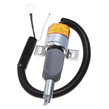 for use with Gehl CTL70 Mustang MTL20 Track Loader Isuzu Engine 4JG1-TPA 12V Fuel Shut Off Solenoid 185208