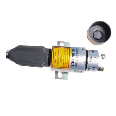 Stop Solenoid 1700-2505 1751-12E6U1B1 for use with Woodward Shutdown Engine