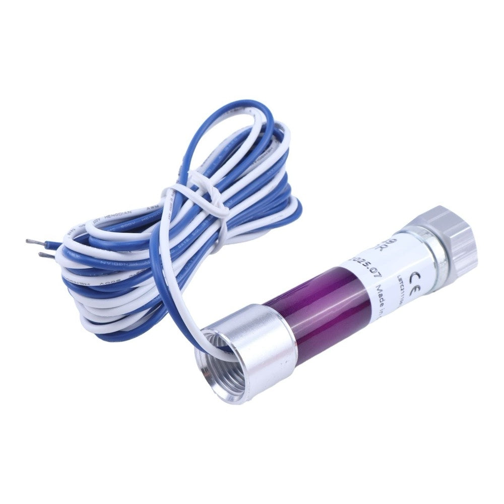 0 To 215°F Range 1/2" NPT Threaded Spud Flame Detector Sensor C7027A1049 for use with Honeywell