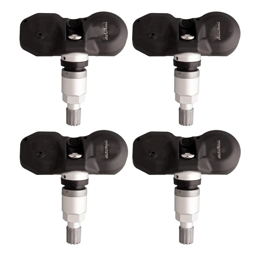 4 Pieces Tire Pressure Monitoring Sensor 7PP907275F fits 2002-2018 Audi A4 Q7 A6 S4 Porsche Cayenne