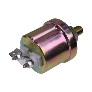VDO Type 0-80 Psi 10-180 Ohms 1/8”-27 NPT Oil Pressure Sender With 16 Psi Low Alarm Switch