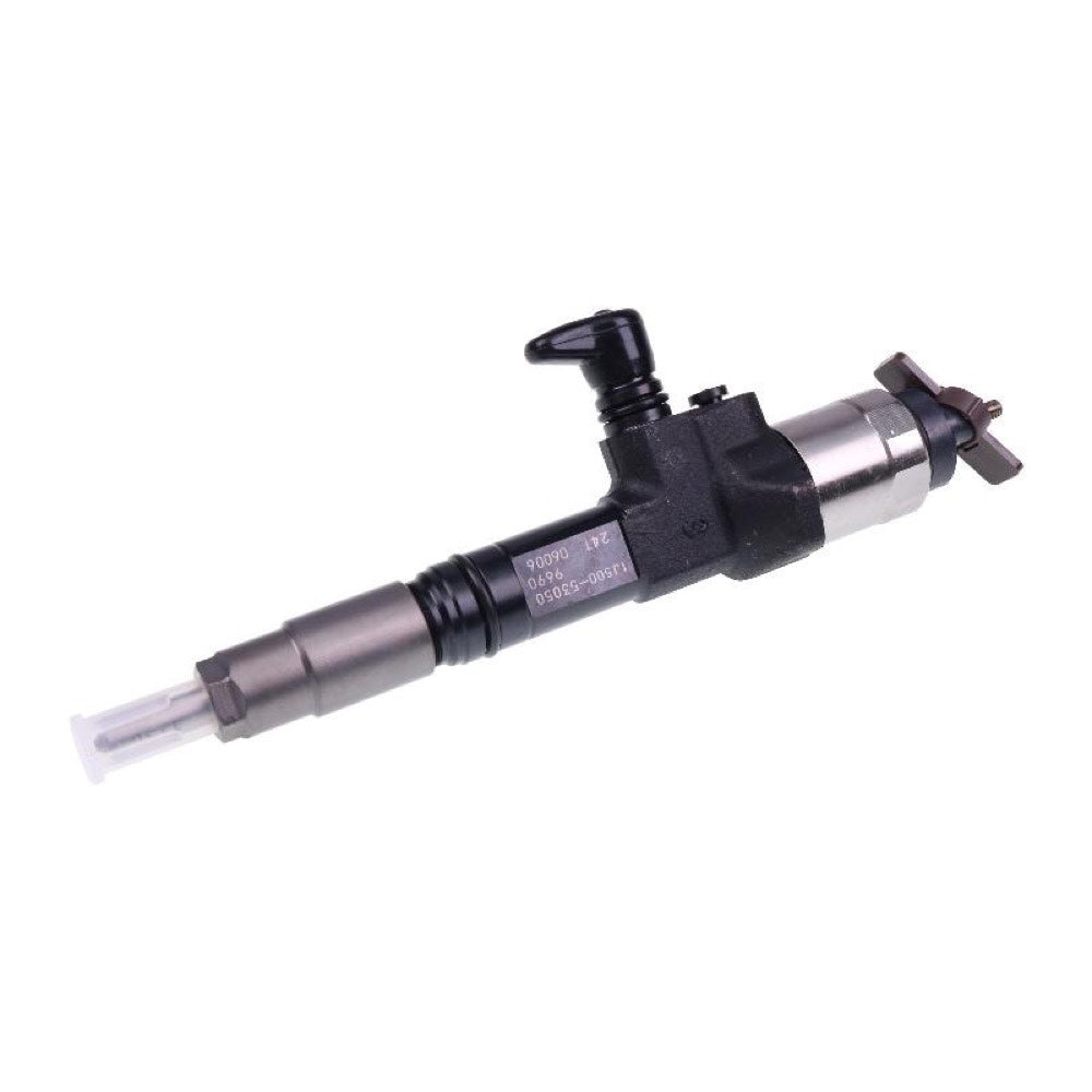 4 Pieces Fuel Injector 1J500-53050 for use with Kubota Engine V3800 Tractor M100 M110 M4N-071 M8560 M9960 Loader SVL90-2 SVL90-2C