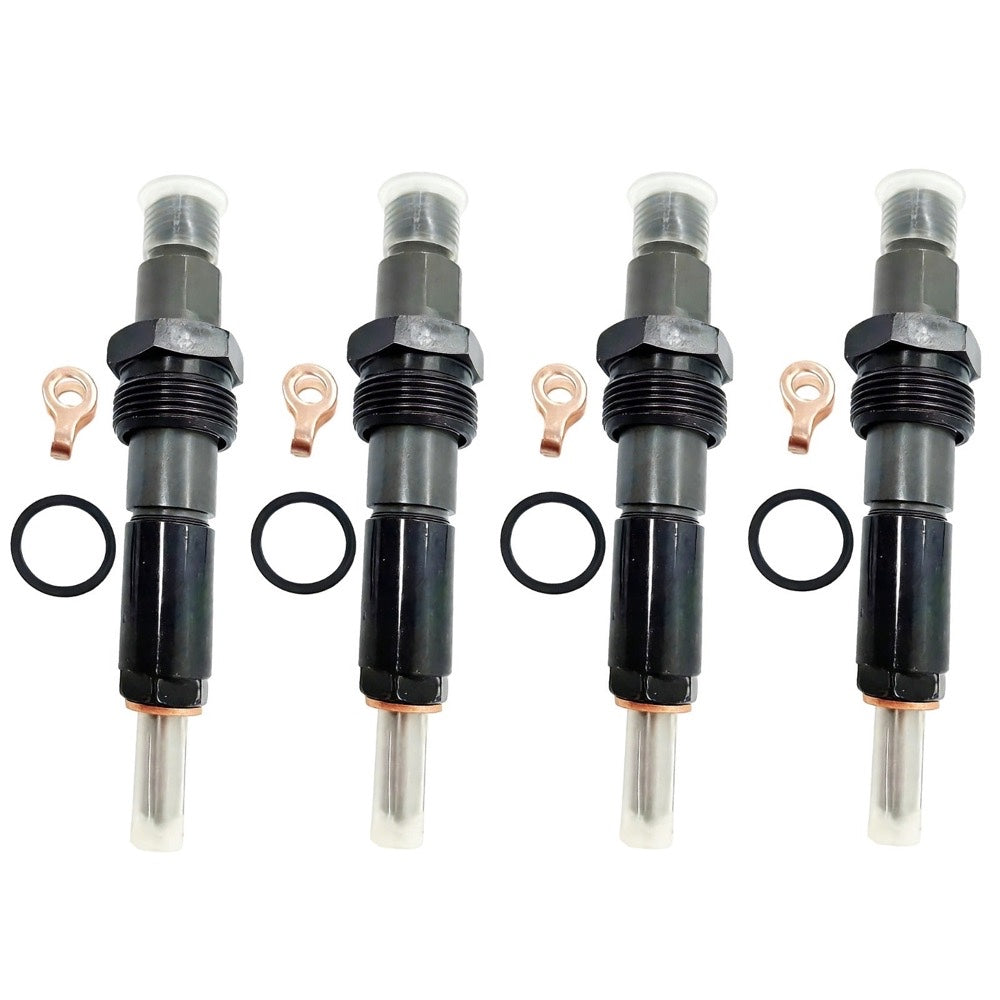 4 Pieces Fuel Injector 504157651 compatible with FPT Iveco Engine F4GE NEF45 N45 NEF67 N67
