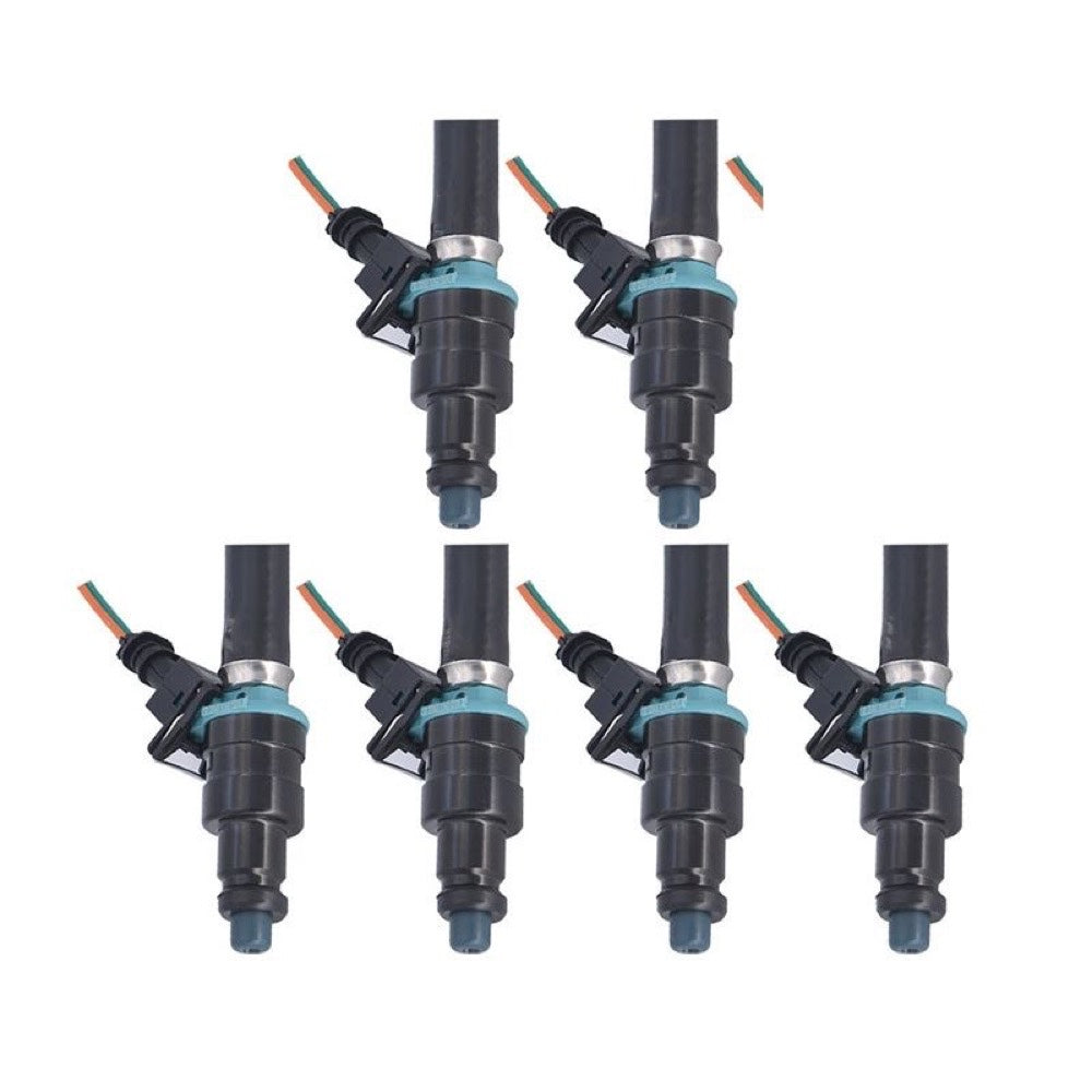 6 Pieces Fuel Injector 0280150036 A0000783423 compatible with Mercedes-Benz 280SEL 450SE 280SEL 4.5L V8