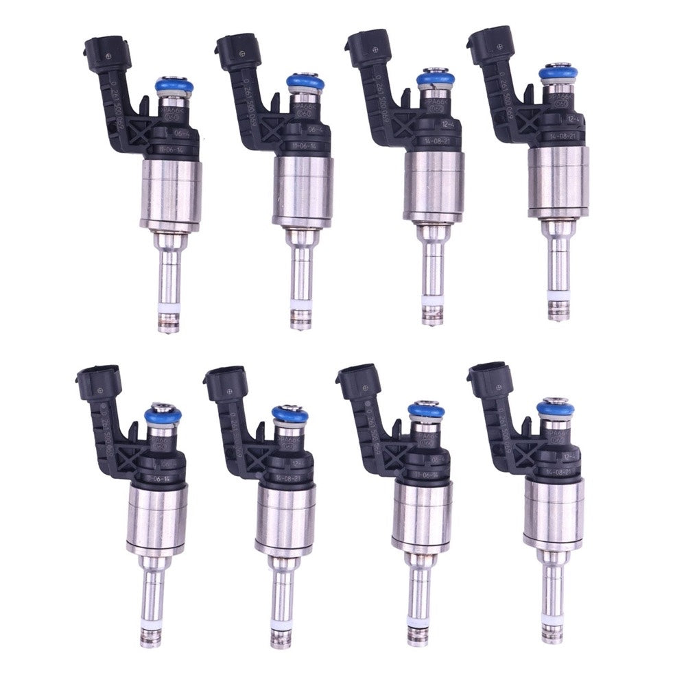 8 Pieces Fuel Injector 16600-1LA0A 16600-1LA0B FJ1179 62809 suitable for Infiniti QX56 M56 QX80 Q70 Q70L 5.6L