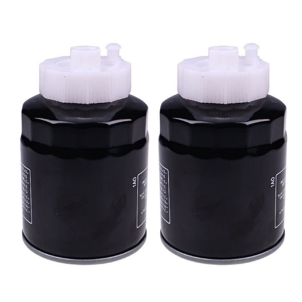 2 Pieces Fuel Filter Assembly T4682-43172 compatible with Kioti CK20 CK2510 CK2610 CK2620 DK451 DK55CHSE DK55HSE