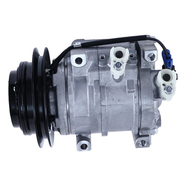 12V 1PK 10SRE18C A/C Compressor SJ17273 suitable for John Deere Tractor 5045E 5055E 5075M 5065E 5058E 5067E 5075E