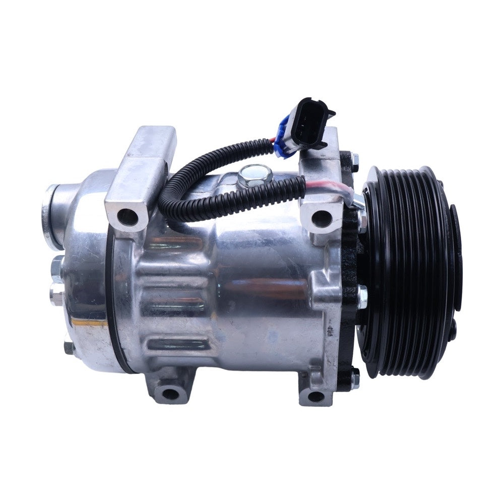 12V 7PK 126mm SD7H15 A/C Compressor F69-1015-151 F69-1013 F69-1015-131 fits Kenworth T680 T880 T660 Peterbilt 365 367 389 567 579 587 Truck