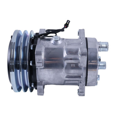 12V SD7H15 A/C Compressor 8091 32767G 04437338 for use with Deutz Fahr Hurlimann Lamborghini & Same Tractor
