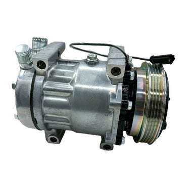 12V SD7H15 A/C Compressor 84290377 fits New Holland Tractor T4.105 T4.110F T5.105 T5.115 T4.55 T4.65 T5.95 T4.85
