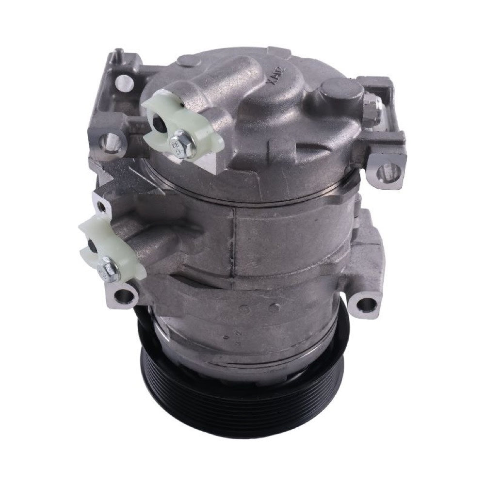 A/C Compressor AL232176 compatible with John Deere Engine 4045 6068 6090 6135 Tractor 6415 6603 6615 7515 Loader 210G 310G