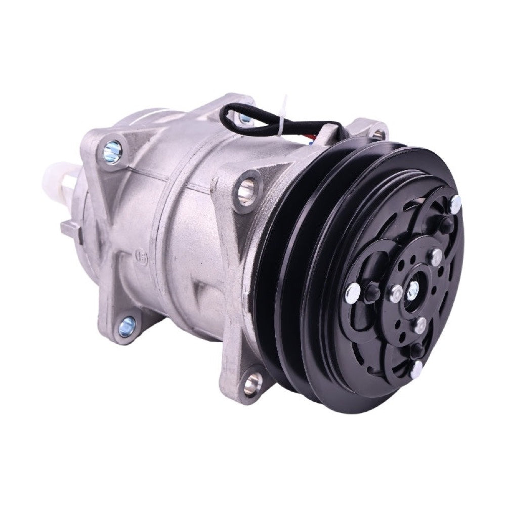 Aftermarket Seltec TM-13HD 135mm 2 Groove 12V A/C Compressor WR28164 140614 241310 137838 102-574 fits Tractor Windrower Telehandler Loader Sprayer