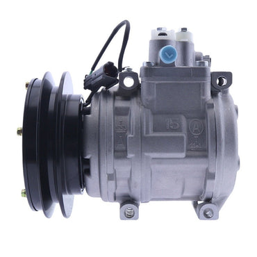 Denso 10PA15C A/C Compressor A4333459 for use with John Deere Excavator 230LC 230LCR 270LC 330LCR 450LC 550LC