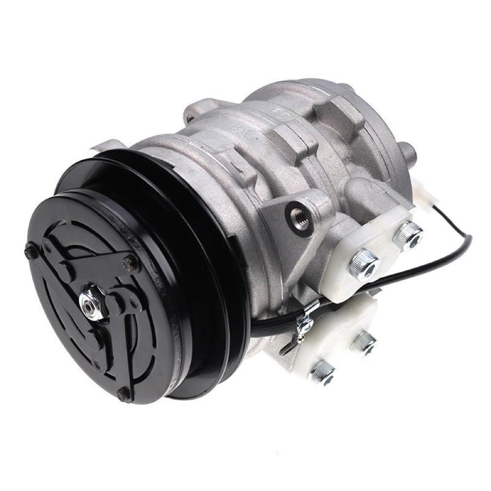 Denso 10PO8E A/C Compressor 447200-7443 for use with Kubota Tractor M4900 M5700 M6800 M8200 M9000