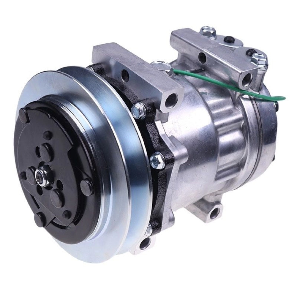 SD7H13 A/C Compressor LC91V00002F1 fits Kobelco SK200LC-6 ED190LC SK480LC-6E SK210LC SK160LC SK210LC-6E SK330LC-6E SK290LC SK290LC-6E SK200-6 SK250LC SK330LC