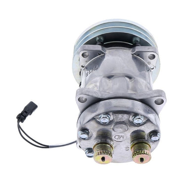 SD7H15 A/C Compressor 86993462 for use with CASE 2366 2377 2388 2577 2588 5088 5140 650K 750K 850K STX275 STX280 STX325 STX330