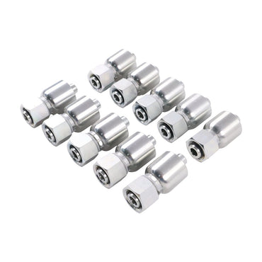 10 Pieces 1/2" Hose M22*1.5 Female Hydraulic Swivel FKOMX-08-22 08U-22K fits Komatsu