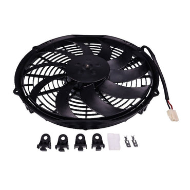 12" 24V Aftermarket Spal 30100351 VA10-BP9/C-25S Low-Profile Fan