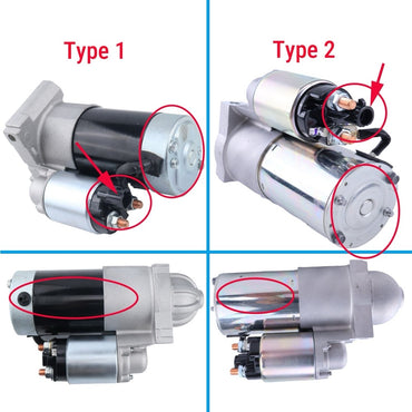 12V 1.7KW 11T Starter Motor 24074116 21677590 compatible with Volvo Penta Engine V6-200 V6-240 V6-280 V8-300 V8-350 V8-380 V8-430