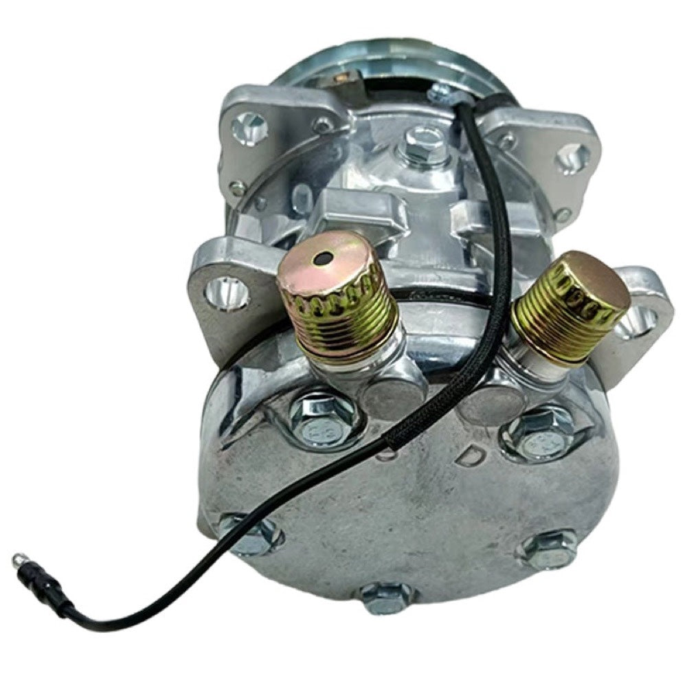 12V SD5H09 A/C Compressor 345-4547 compatible with Caterpillar CAT 259D 279D 289D 299D 257D 277D 287D 236D 246D