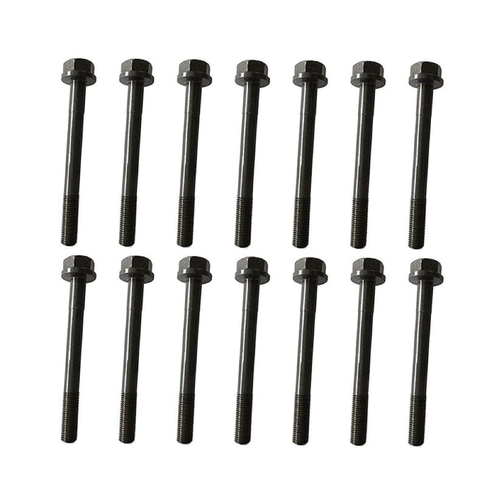 14 PCS Cylinder Head Bolt 129150-01200 fits Yanmar Engine 3TNV88 3TNV84 3TNE88 3TNE84 3JH3E