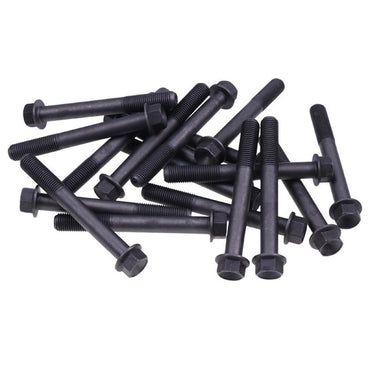 18Pcs Cylinder Head Bolt 6655158 fits Kubota Engine D1703 V2003 V1903 V2203 Bobcat Loader 645 743 751 753 763 773 7753 S130 S150