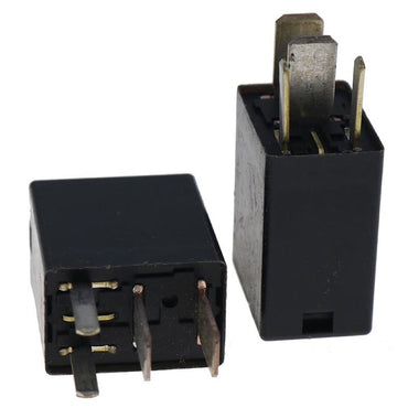 2 Pcs 4-PIN Relay Black Multi-Purpose Relay 8T2T-14B192-AA suitable for Fusion F-250 F150 Ford FoMoCo