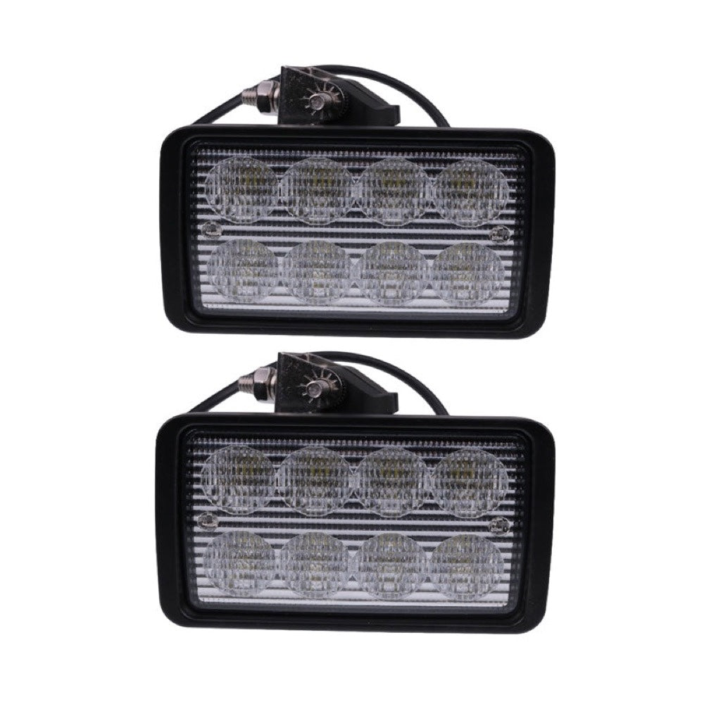 2 Pcs LED Work Light R54412 178345A1 for use with CASE 5140 MX135 5220 5230 MX100 590 5240 5120 MX110 5250 5130 MX120