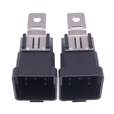 2 Pcs Relay AM123716 compatible with John Deere Engine 4045 6068 Mower 717 717A 717E 727 727A 737 757 777 797 997 1420 1435 1445 1545 1565 Z820A Z830A
