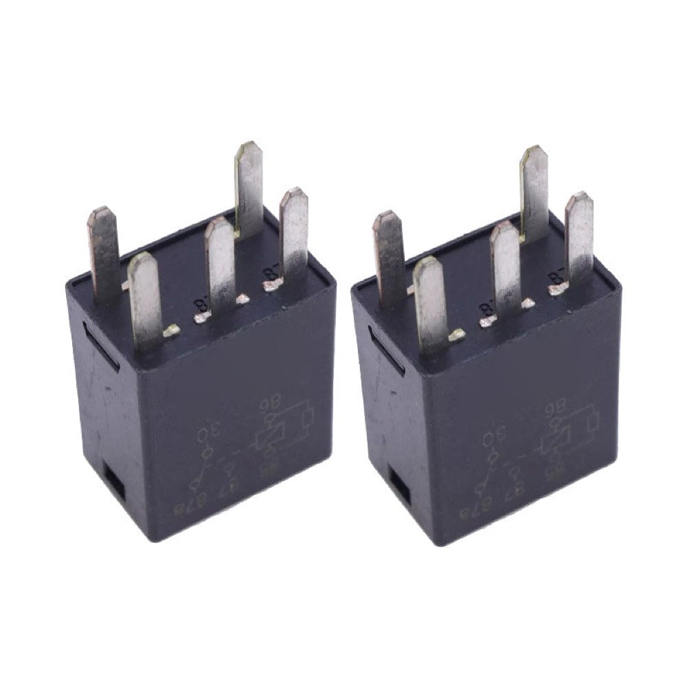 2 Pieces 12V 35A Relay 87655334 87696396 compatible with New Holland Loader L160 L170 L175 L180 L185 L190 L213 U80C C175 C185 C190 C227 C232 C238