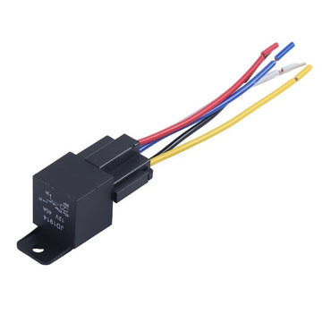 2 Pieces 12V 40A 5 Pins Trim Tilt Motor Relay With Connector 854357-1 876040-7 1504952-1 1324492-6 suitable for Volvo Penta Engine AQ115B AQD21A BB115B AD30A TMD31D AD31 KAD42B TMD41B