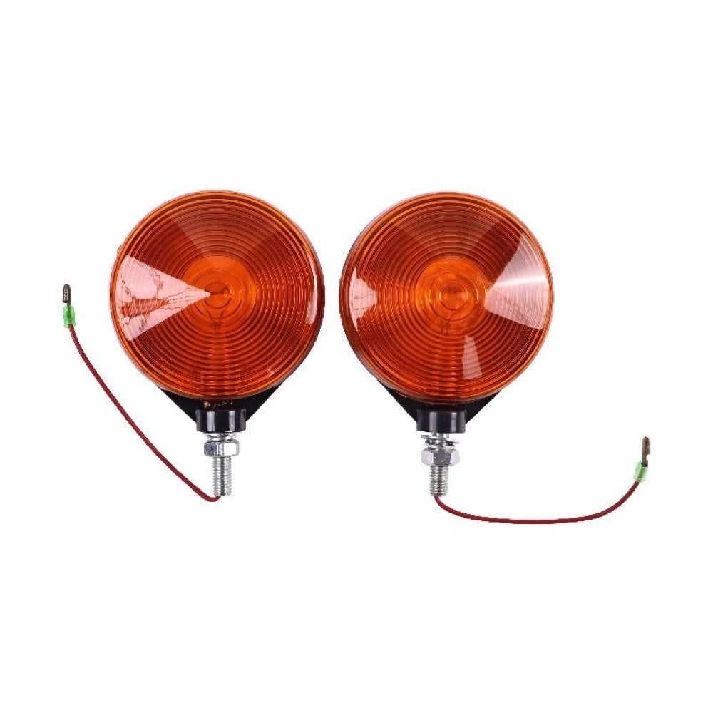 2 Pieces 12V Warning Lamp CH12713 LVA800967 suitable for John Deere Tractor 650 655 750 755 756 790 850 855 856 950 955 990